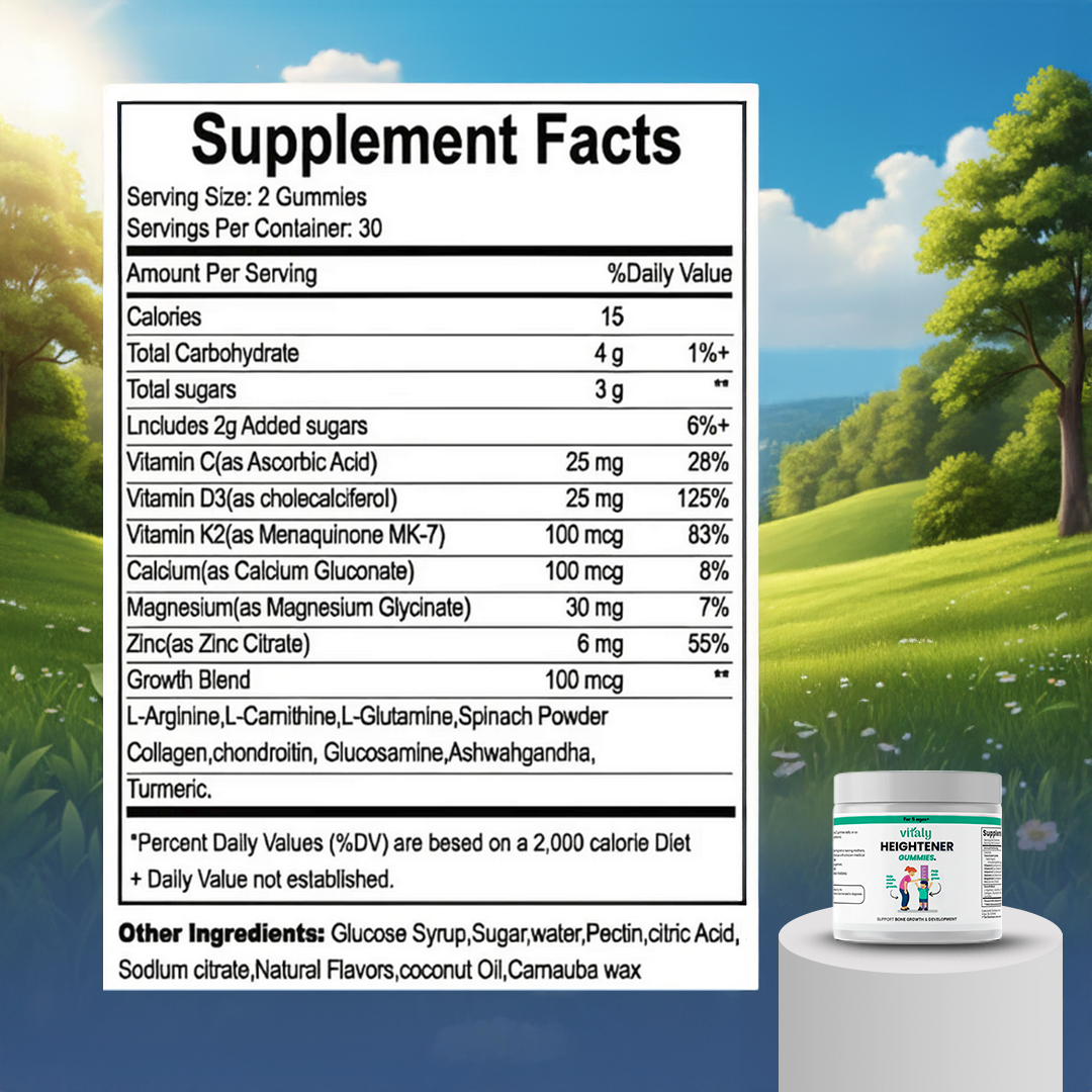 Vitaly Heightener Gummies